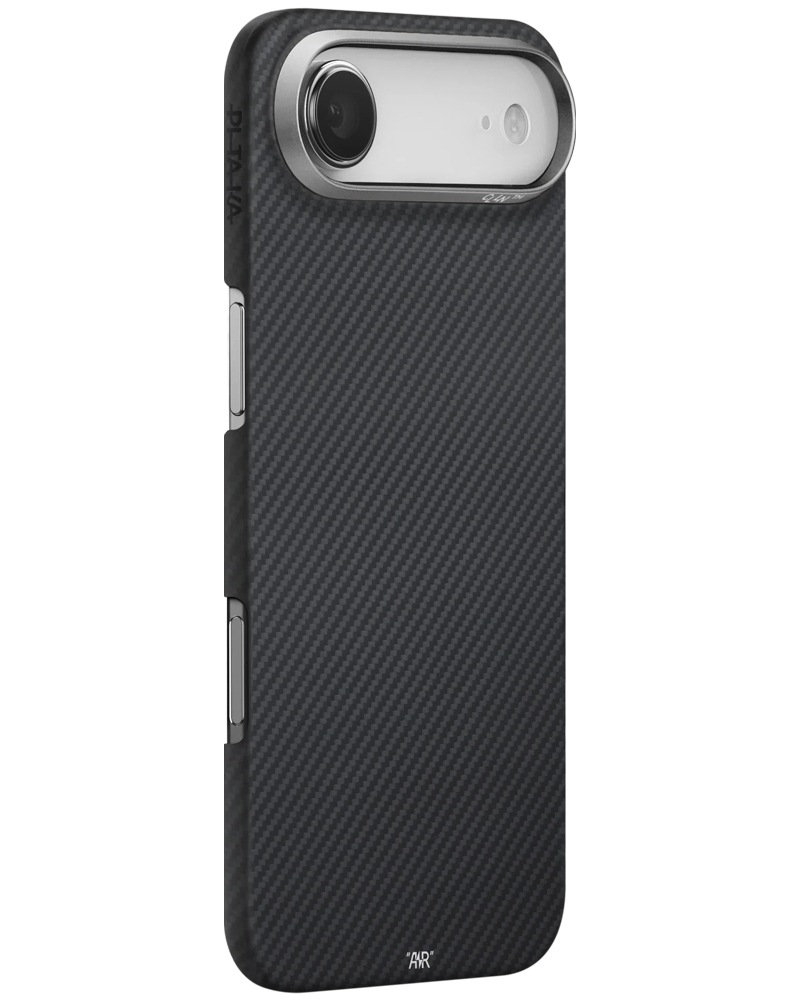 Чохол Pitaka Ultra-Slim Twill Black/Grey для iPhone Air - 3 - 1