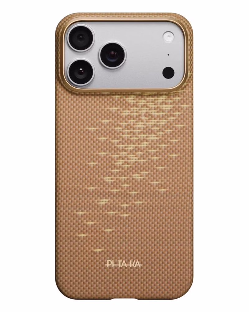 Чохол Pitaka Ultra-Slim Golden Glint для iPhone 17 Pro