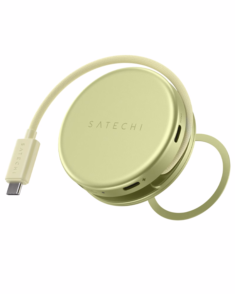 Мультипортовий адаптер Satechi OntheGo 5-in-1 USB-C Citrus