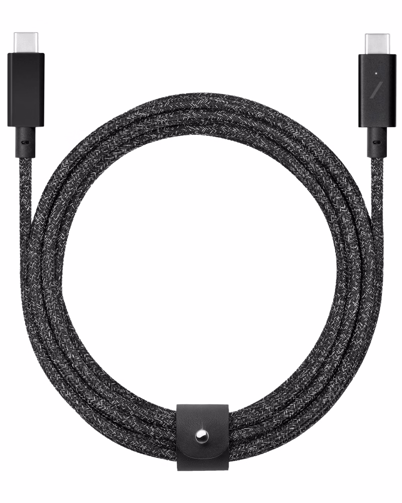 Кабель USB-C to USB-C Native Union Belt Cable Pro 240W Cosmos Black (2.4 m) BELT-PRO2-COS-NP