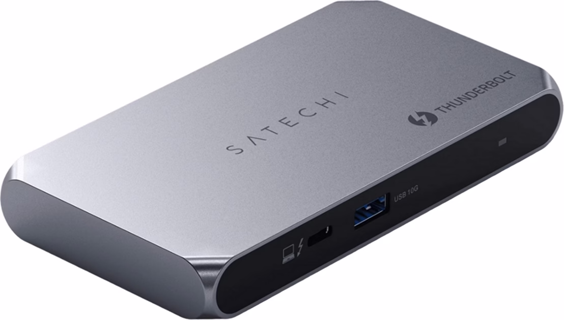 Хаб Satechi Thunderbolt 4 Slim Pro Space Gray