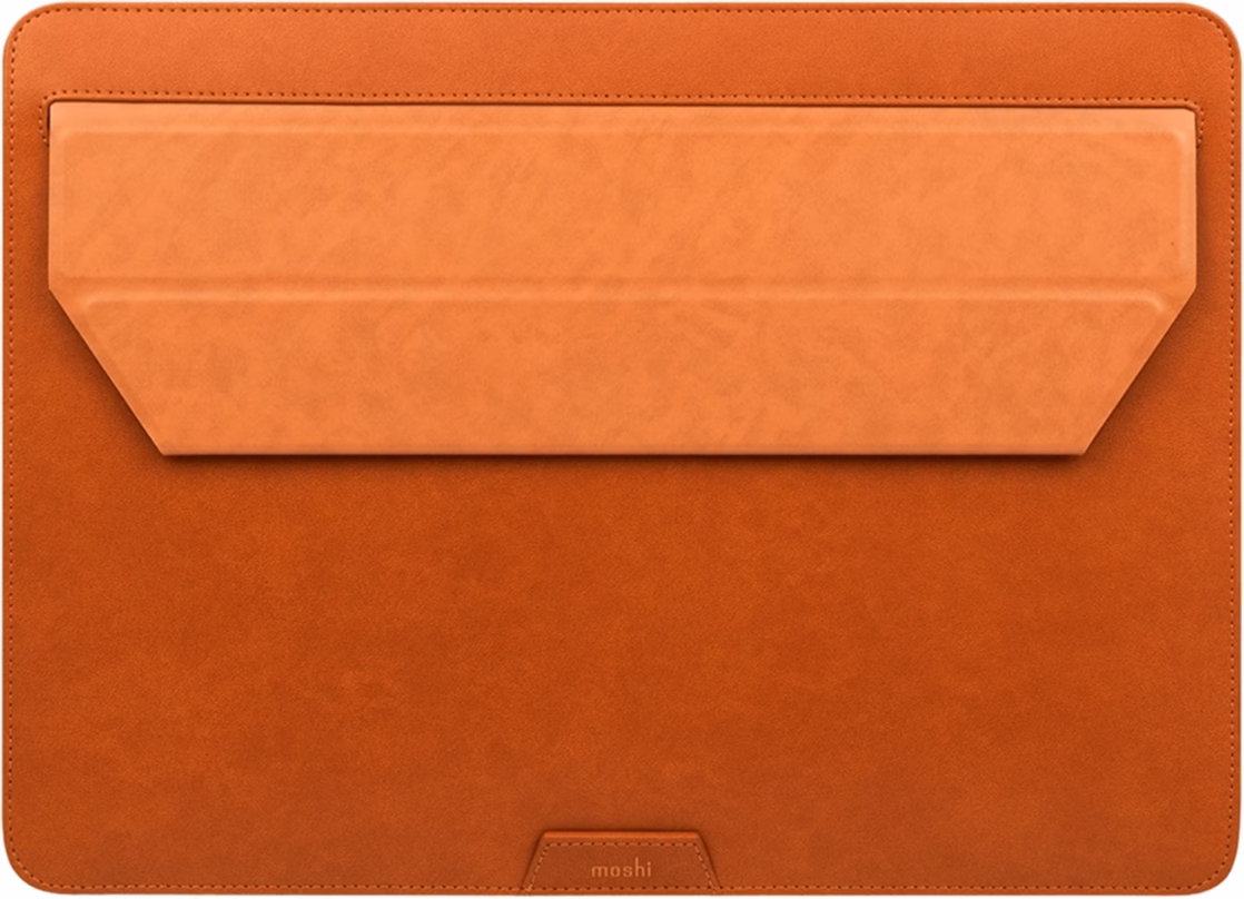  sliding Чохол для ноутбука Moshi Muse 13" 3-in-1 Slim Laptop Sleeve Caramel Brown for MacBook Pro 13" M1/M2/MacBook Air 13" M1