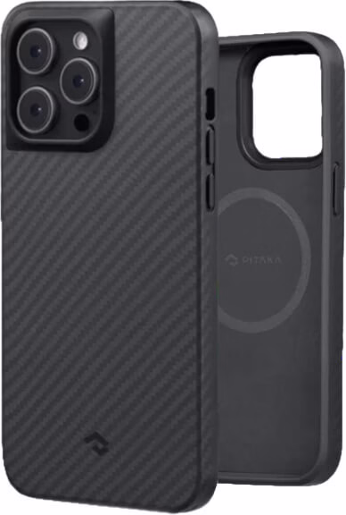 Чохол-накладка Pitaka MagEZ Case Pro 3 Twill Black/Grey для iPhone 14 Pro Max