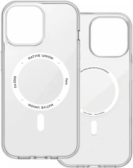 Чохол-накладка Native Union (RE) Clic Case Clear для iPhone 15 Pro Max