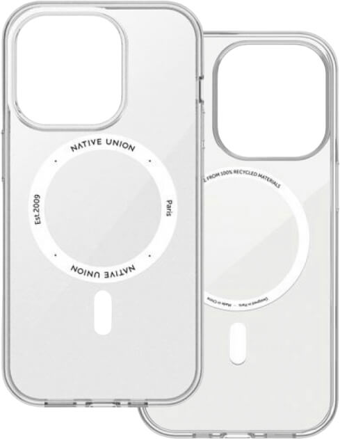 Чохол-накладка Native Union (RE) Clic Case Clear для iPhone 15 Pro
