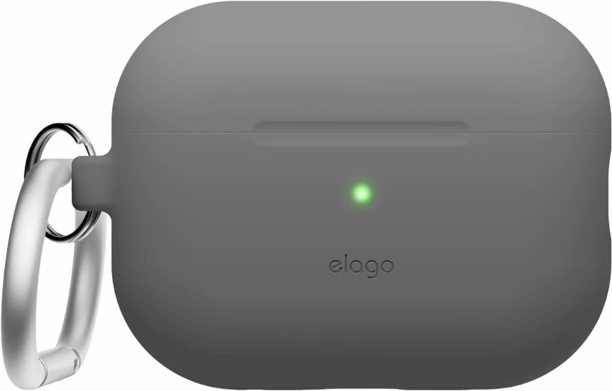 Чохол Elago Silicone Hang Case Dark Gray для Airpods Pro 2nd Gen