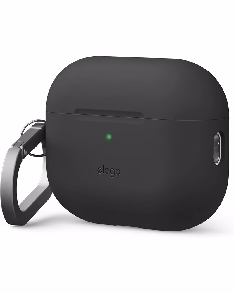 Чехол Elago Silicone Hang для AirPods Pro 3 Black