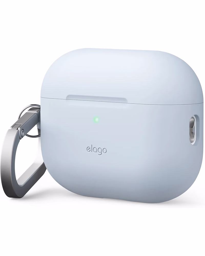 Чехол Elago Silicone Hang для AirPods Pro 3 Light Blue