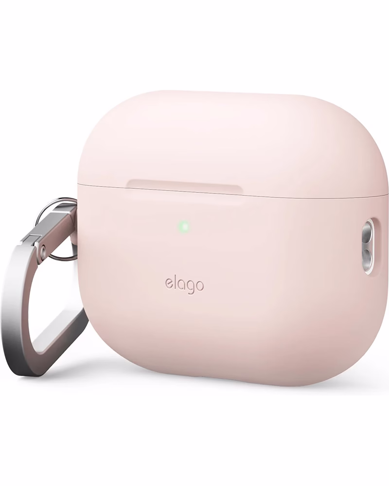 Чехол Elago Silicone Hang для AirPods Pro 3 Sand Pink
