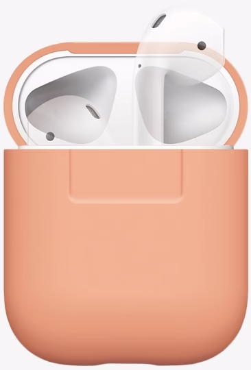 Чохол Elago Silicone Peach для Airpods