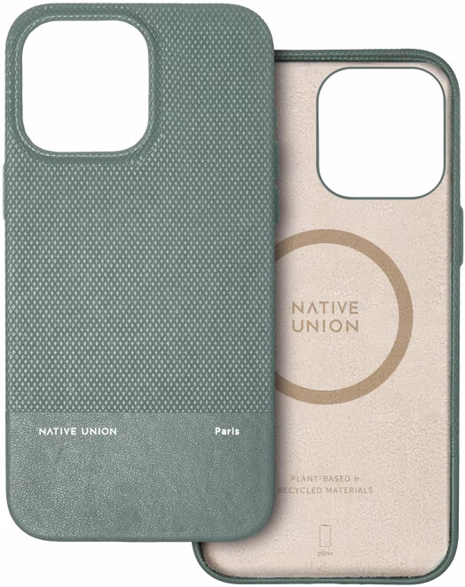Чохол-накладка Native Union (RE) Classic Case Slate Green для iPhone 15 Pro Max