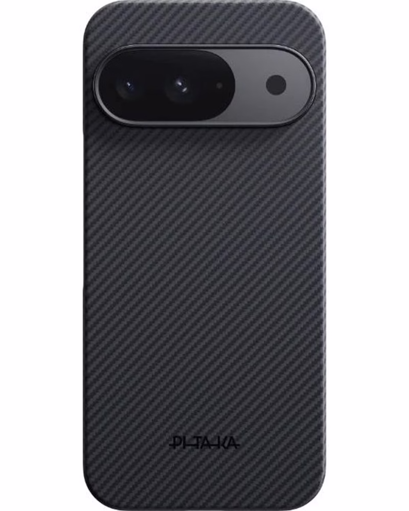 Чохол Pitaka Ultra-Slim Classic Twill 600D Black/Grey для Google Pixel 10/10 Pro (GPB2501)
