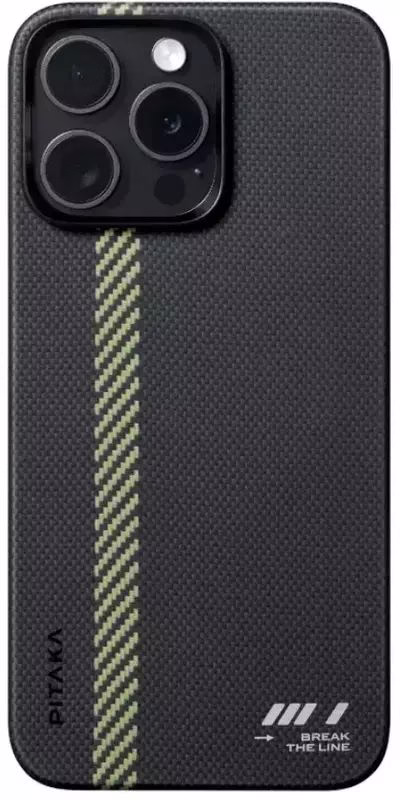 Чехол-накладка Pitaka MagEZ Case 5 Break The Line для iPhone 15 Pro Max