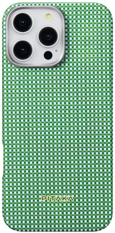 Чохол Pitaka Ultra-Slim Case Classic Forest Green for iPhone 16 Pro (KI1601PFOR)