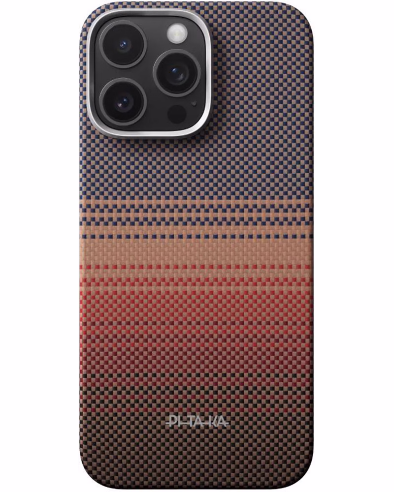 Чехол Pitaka Tactile Woven Case Sunset PitaTap for iPhone 16 Pro (KI1602SU)