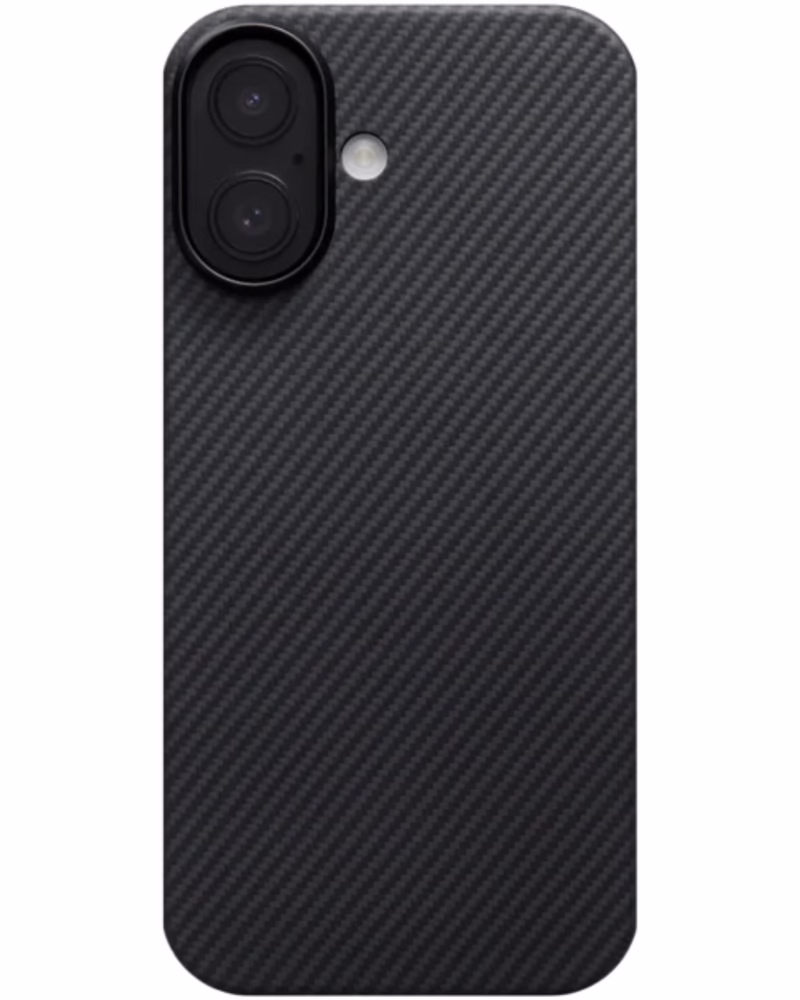 Чехол Pitaka Ultra-Slim Twill Black/Grey для iPhone 17