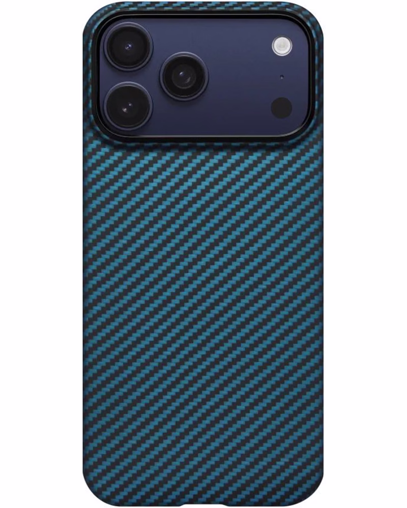 Чохол Pitaka Ultra-Slim Twill Blue/Grey для iPhone 17 Pro Max