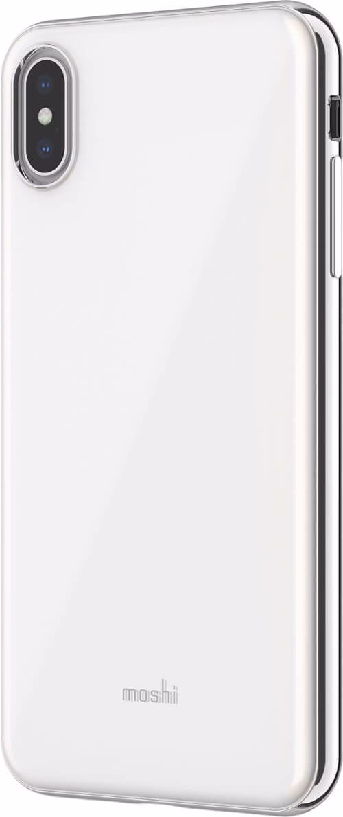 Чохол-накладка Moshi iGlaze Slim Hardshell Case Pearl White для iPhone XS Max