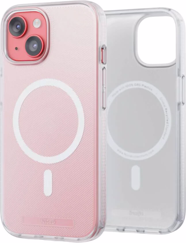 Чехол-накладка Njord 100% GRS MagSafe Case Translucent для iPhone 15