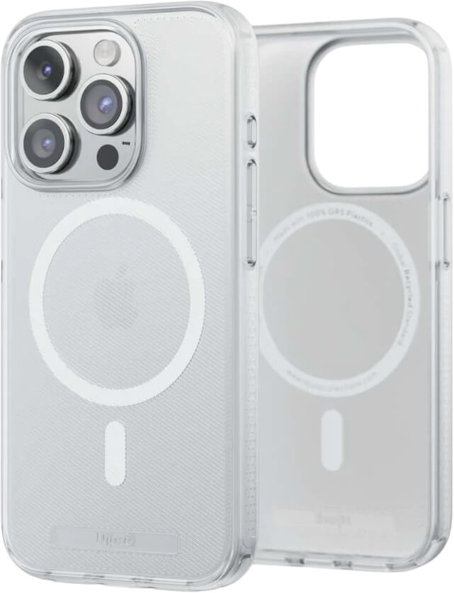 Чохол-накладка Njord 100% GRS MagSafe Case Translucent для iPhone 15 Pro