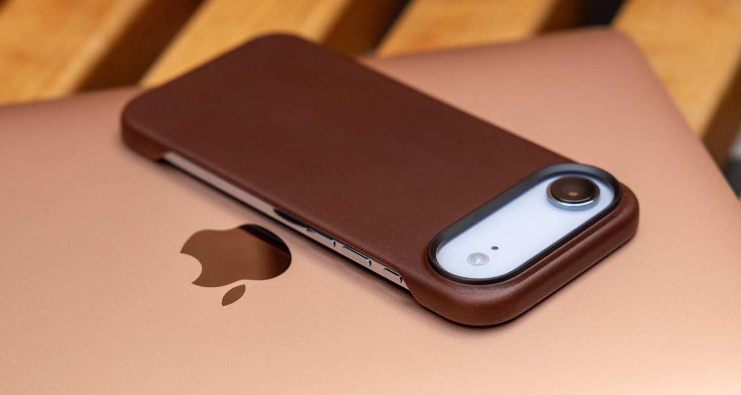 Шкіряний чохол Nomad Traditional Horween Rustic Brown для iPhone Air - 5