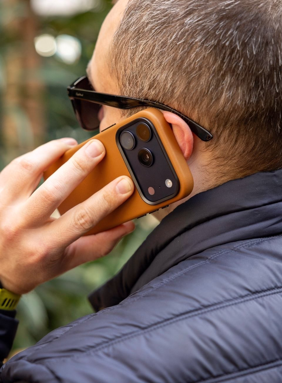 Шкіряний чохол Nomad Traditional English Tan для iPhone 17 Pro - 2