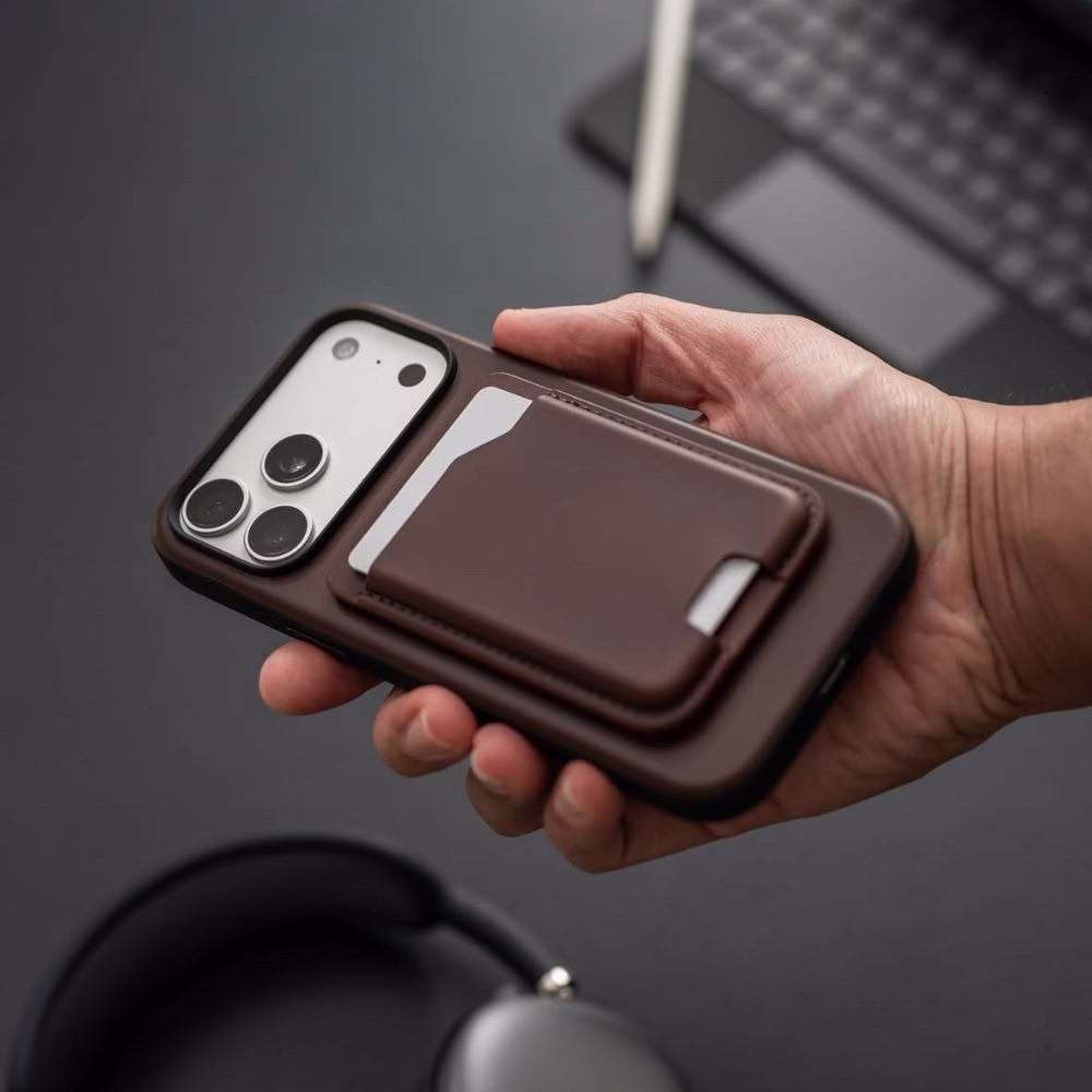 Шкіряний чохол Nomad Traditional Brown для iPhone 17 Pro Max - 6