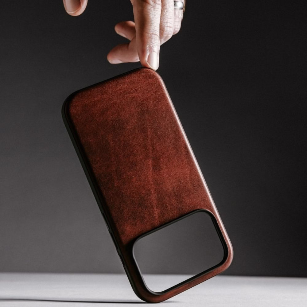 Шкіряний чохол Nomad Modern Horween Olde Dublin для iPhone 17 Pro Max - 8
