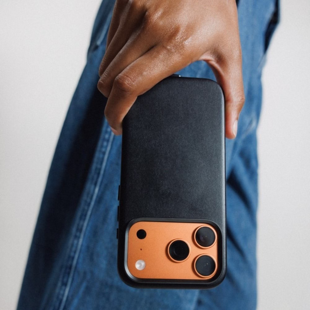 Шкіряний чохол Nomad Modern Black для iPhone 17 Pro - 4