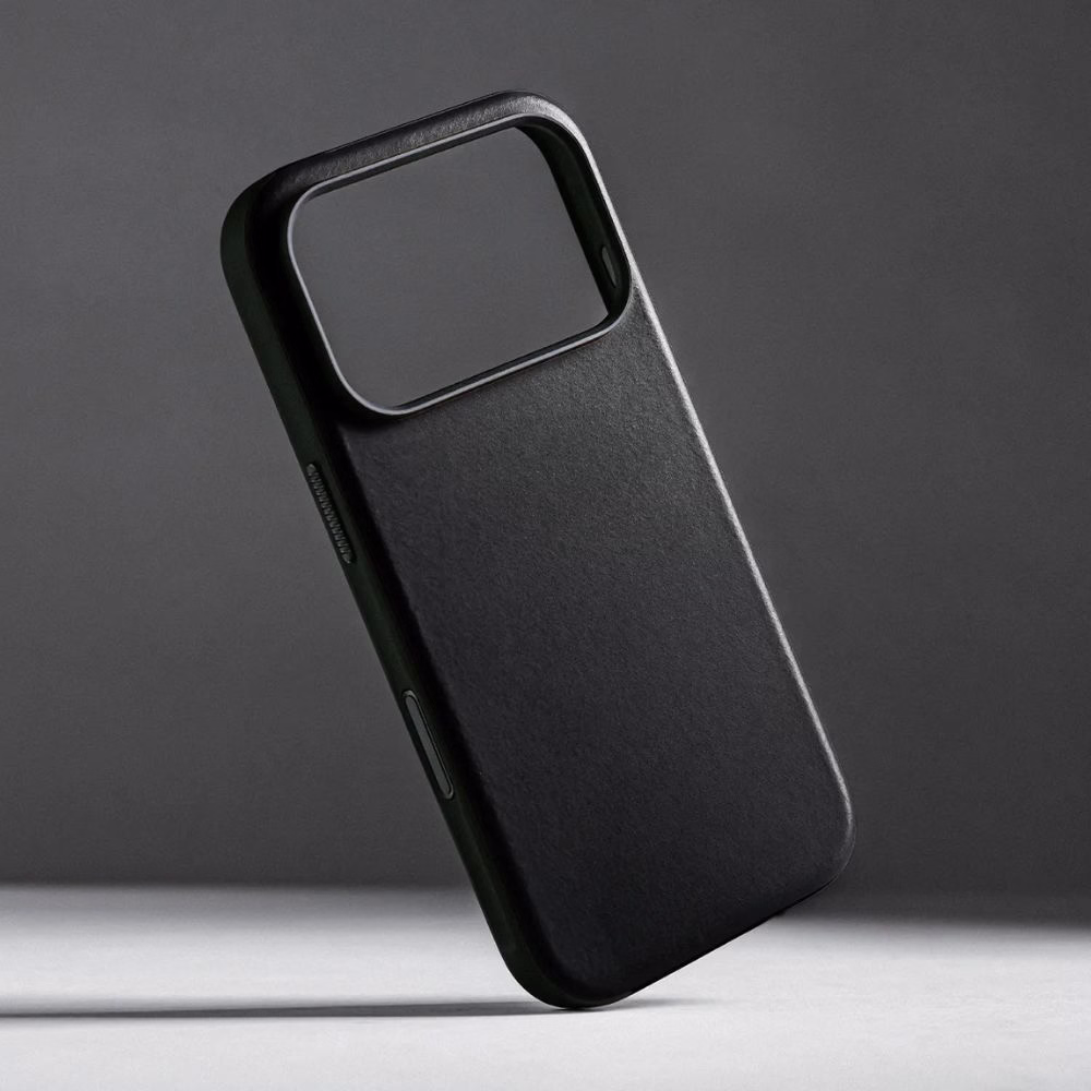 Кожаный чехол Nomad Modern Black для iPhone 17 Pro - 6