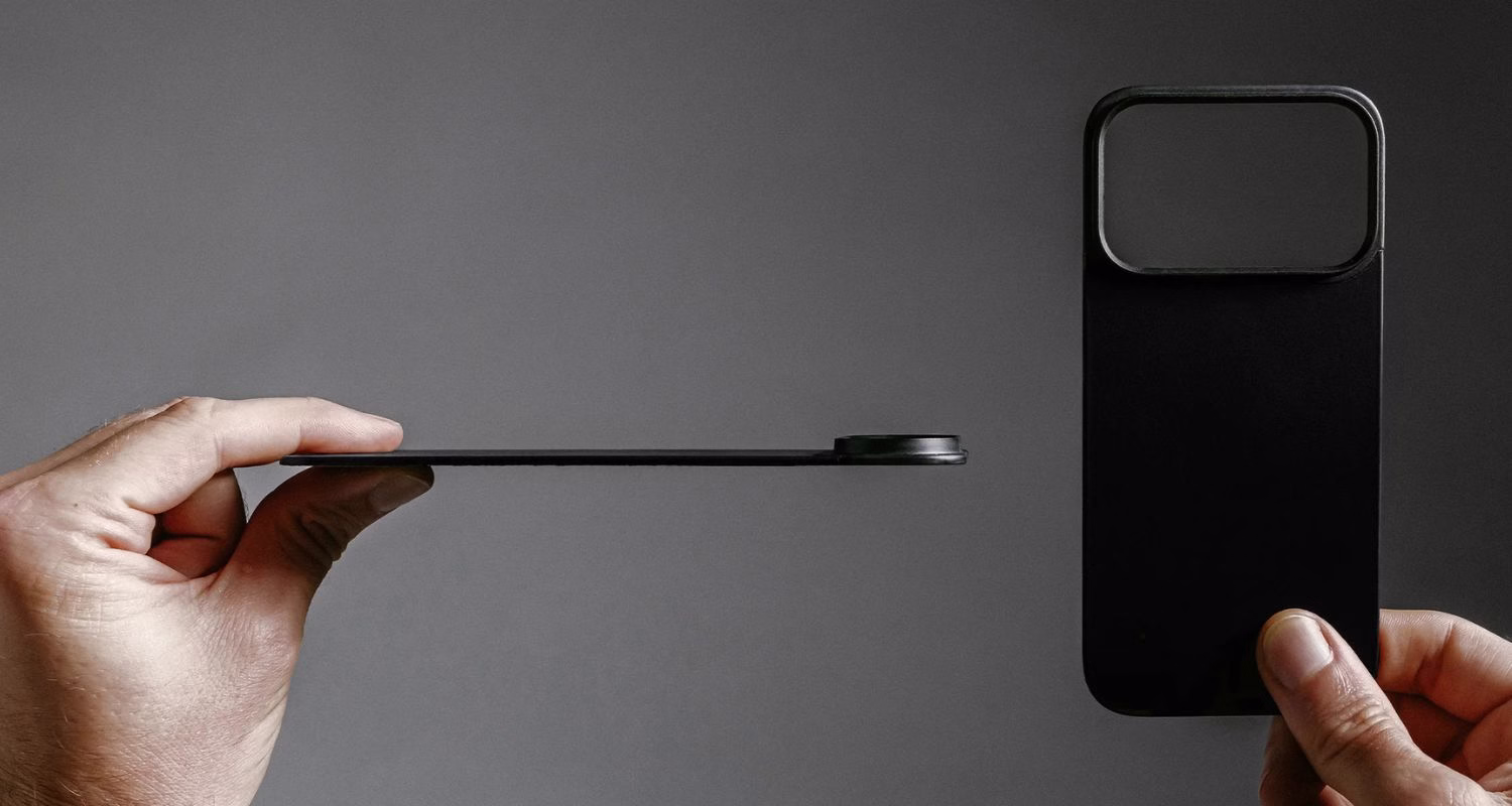Шкіряний чохол Nomad Magnetic Horween Black для iPhone 17 Pro Max - 3