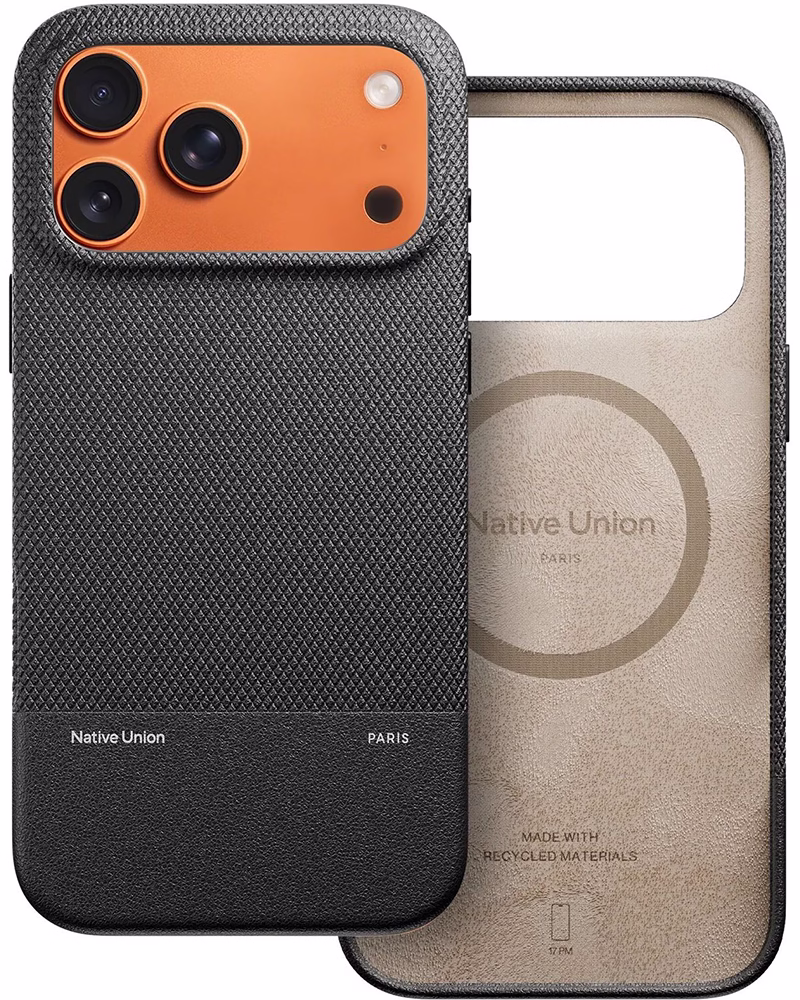 Чехол Native Union (RE) Classic для iPhone 17 Pro Max Black