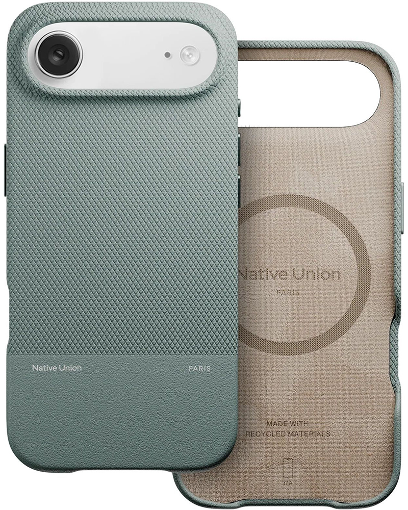 Чохол Native Union (RE) Classic для iPhone Air Slate Green - 3 - 1