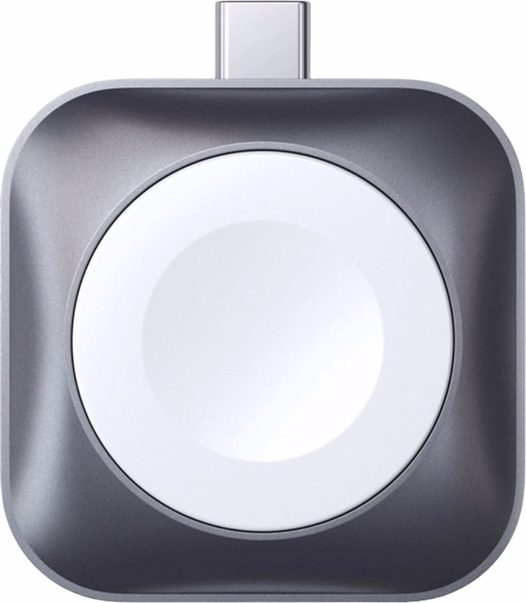 Бездротовий зарядний пристрій Satechi Type-C Magnetic Charging Dock for Apple Watch Space Gray
