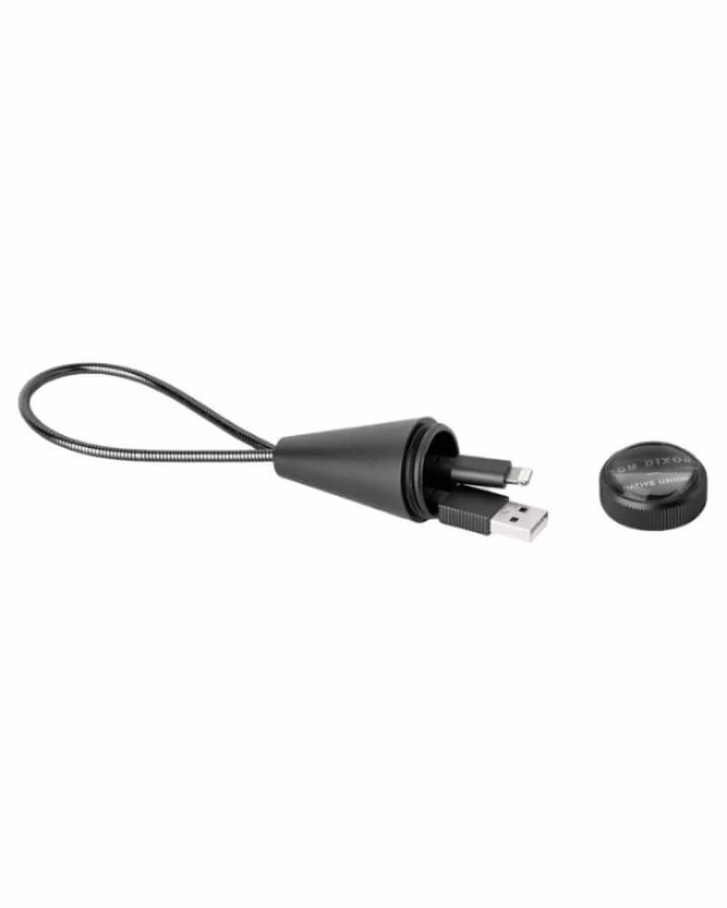 Кабель USB-A to Lightning Native Union Tom Dixon Stash Cone Cable Black CONE-L-BLK-TD