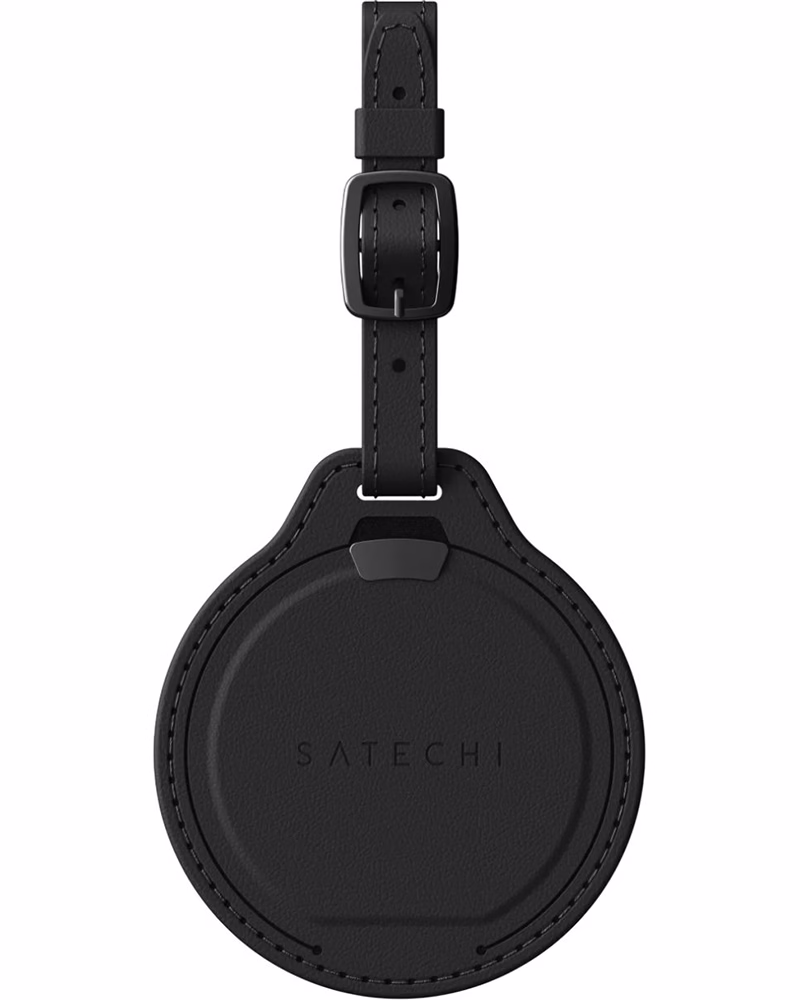 Багажна бирка Satechi Vegan Leather FindAll Black (ST-LFALTK)