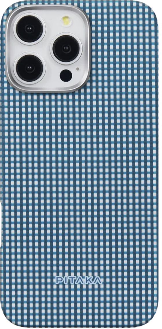 Чохол Pitaka Ultra-Slim Case Classic Ocean Blue for iPhone 16 Pro (KI1601POCE)