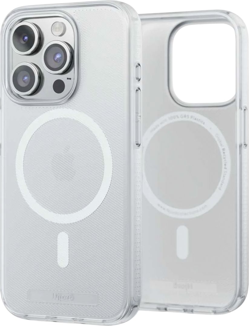 Чохол-накладка Njord 100% GRS MagSafe Case Translucent для iPhone 15 Pro Max