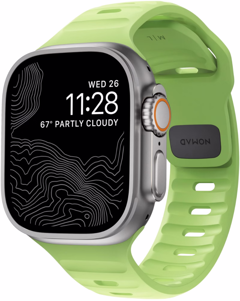 Ремінець Nomad Sport Band Glow 2.0 для Apple Watch 46mm/49mm