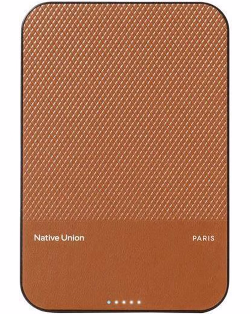 Портативная батарея Native Union (Re) Classic Qi2 5000mAh Tan
