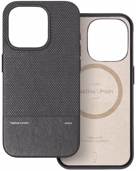 Чохол-накладка Native Union (RE) Classic Case Black for iPhone 16 Pro