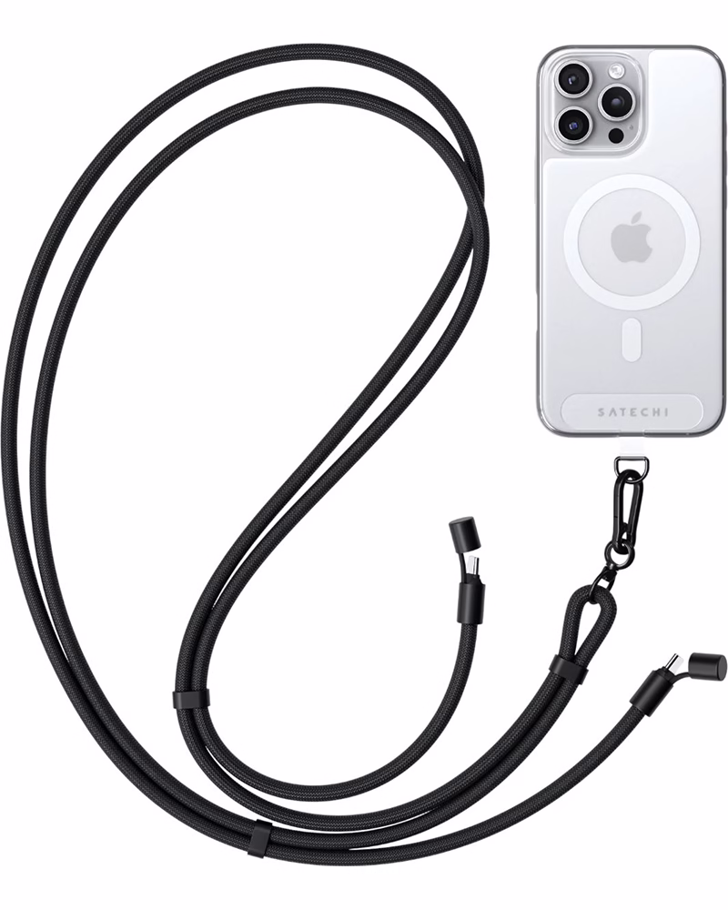 Ремешок-кабель Satechi OntheGo USB-C 60W Black (1.5 м)