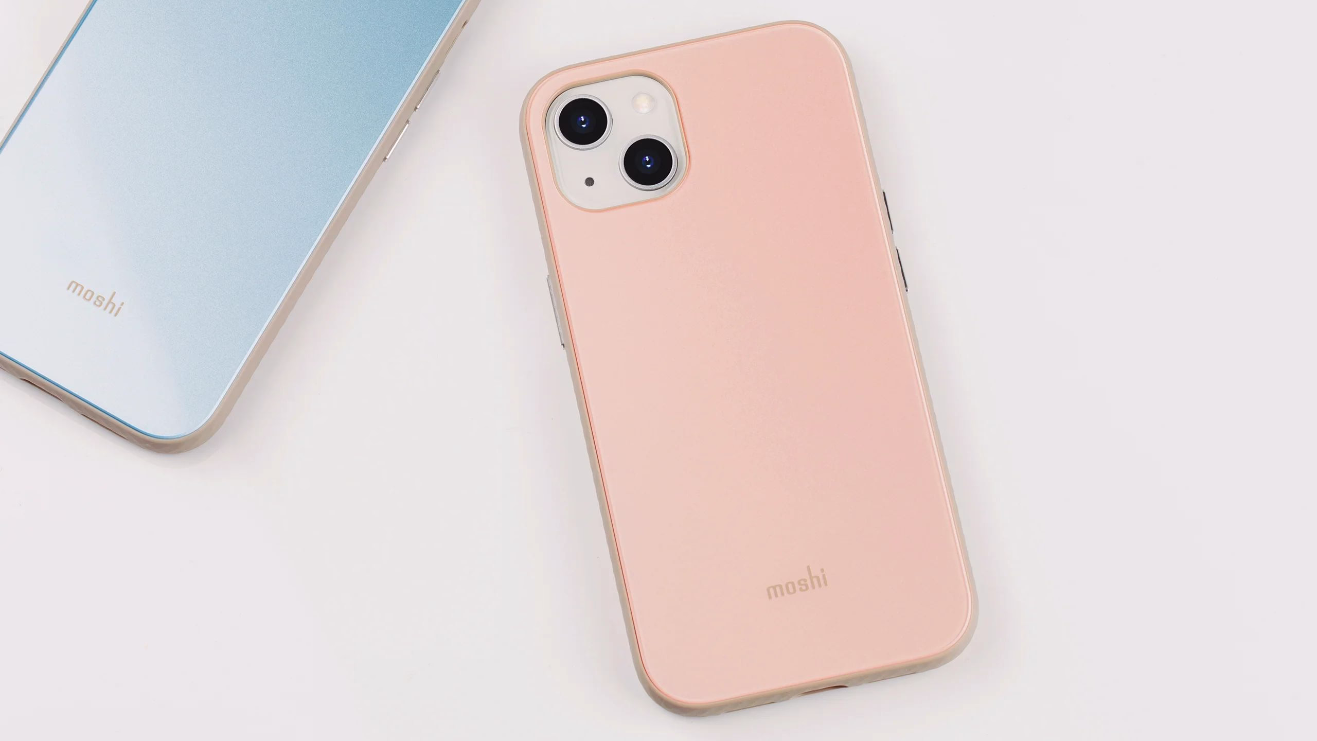 Чохол-накладка Moshi iGlaze Slim Hardshell Case Dahlia Pink для iPhone 13 - 1