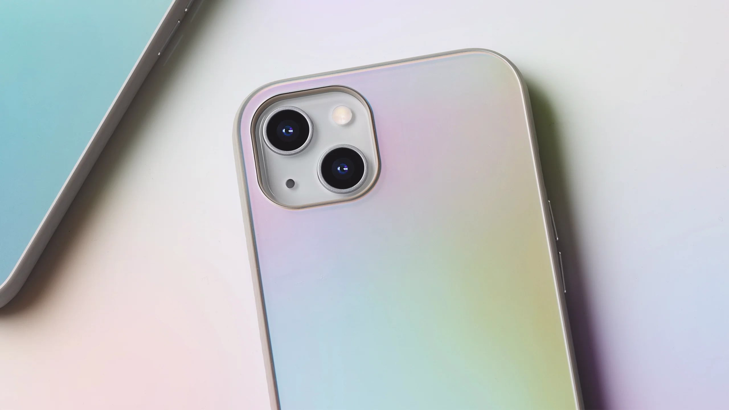 Чохол-накладка Moshi iGlaze Slim Hardshell Case Astral Silver для iPhone 13 - 1