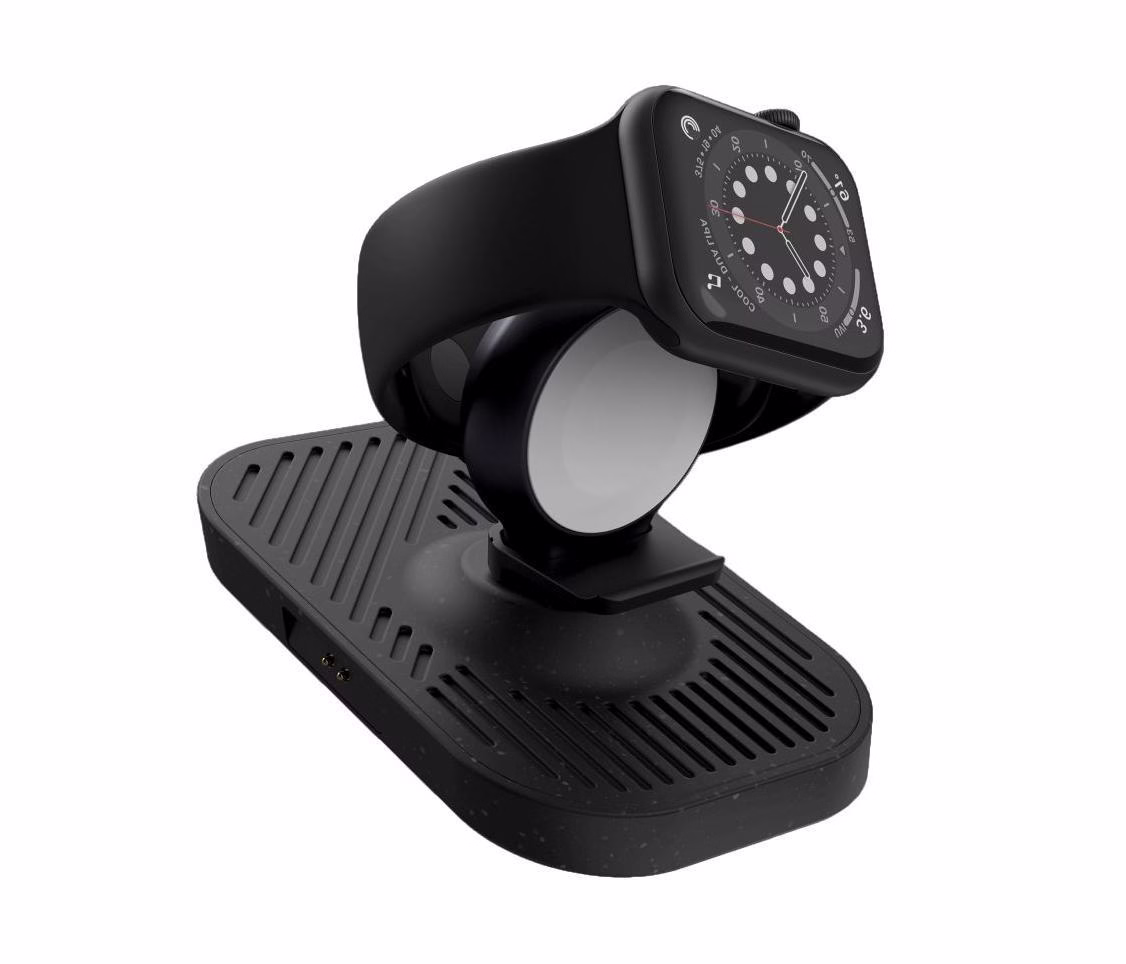 Бездротовий зарядний пристрій Zens Modular Apple Watch Charger Black (add on platform) - 1